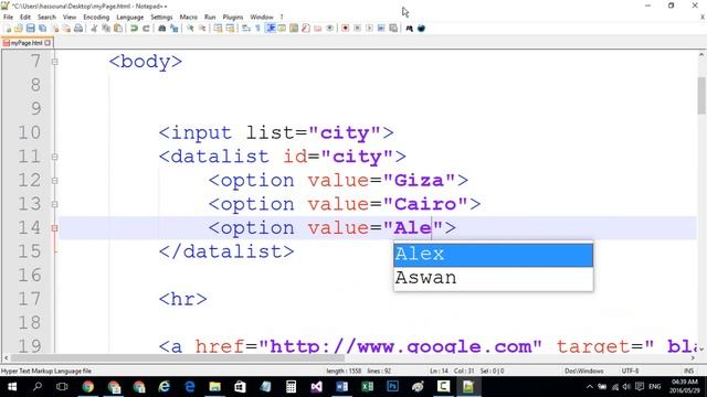 شرح html 15 Data List Suggest And Appen смотреть онлайн