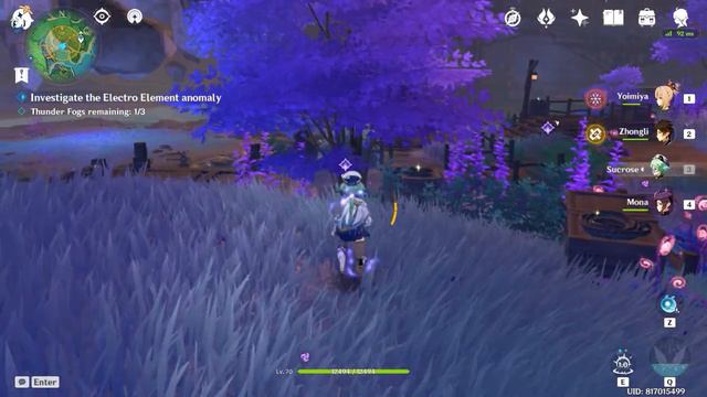 The Thundering Wilds - Tatarasuna daily commis | Genshin Impact смотреть онлайн