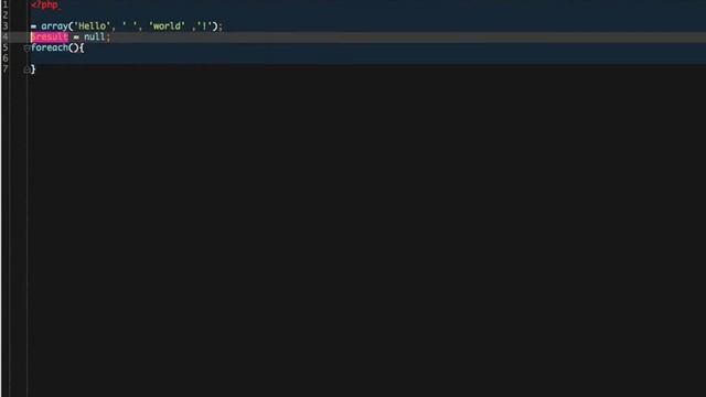 PHP hello world смотреть онлайн
