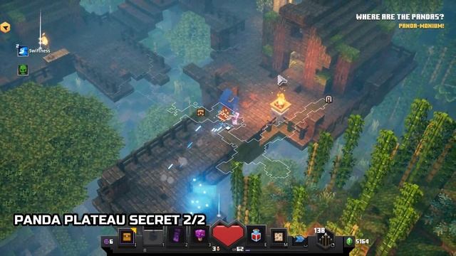 Jungle Awakens DLC All Secrets Locations Minecraft Dungeons смотреть онлайн