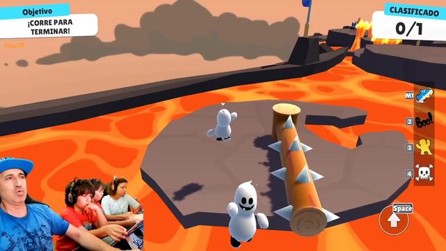3 FANTASMAS Vs. 1 CALABAZA!! Los Polo en Stumble Guys!! смотреть онлайн