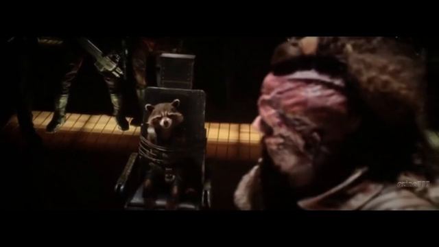 Стражи Галактики 2 Ракета стебается над Шокерфейсом смотреть онлайн