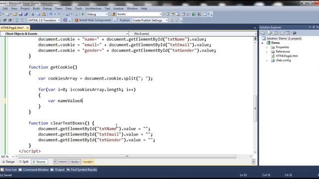 Set and get multiple cookies in JavaScript смотреть онлайн