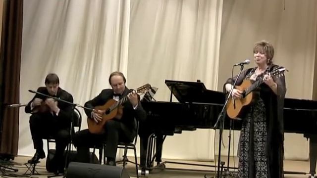Накинув плащ, с гитарой под полою... Маргарита Корнеева смотреть онлайн