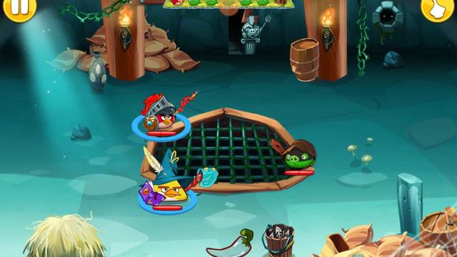 Забрали первое яйцо у свиней! В игре Angry Birds Epic #3 часть. смотреть онлайн