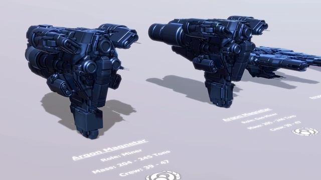 X4 Foundations 4.20 + DLC Ship Models Size Showcase смотреть онлайн