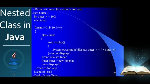 Nested Class in Java смотреть онлайн