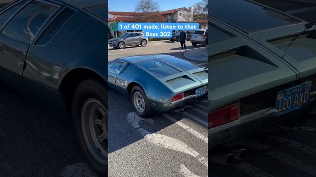1969 De Tomaso Mangusta #carshow #carslover #classiccars #car #sportscar #supercar #ford смотреть онлайн