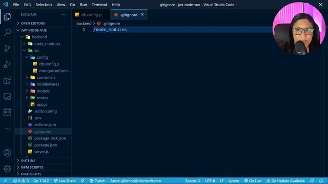 Desenvolvendo Aplicação JWT com Node + MongoDB + Vue | Video 03 смотреть онлайн