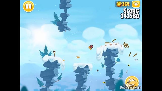 Angry Birds Seasons Ski or Squeal 1-13 Walkthrough 3 Star смотреть онлайн