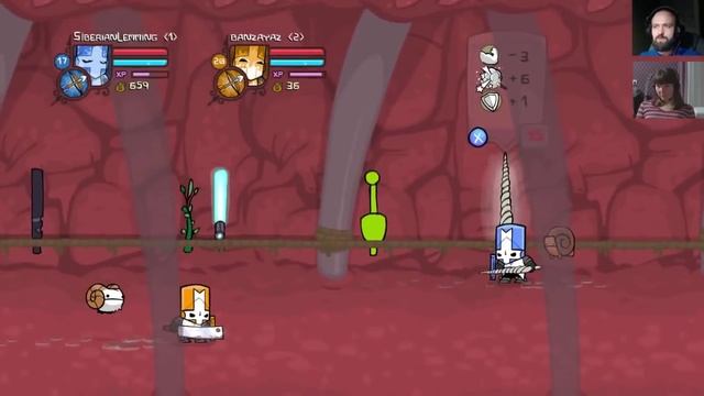 Castle Crashers The End с Сибирским Леммингом и Банзайцем смотреть онлайн