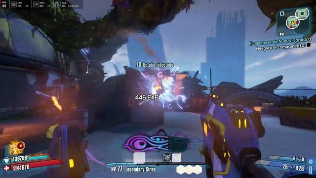 Borderlands 2 DLC (Maya) | FX8350 + RX560 4GB смотреть онлайн