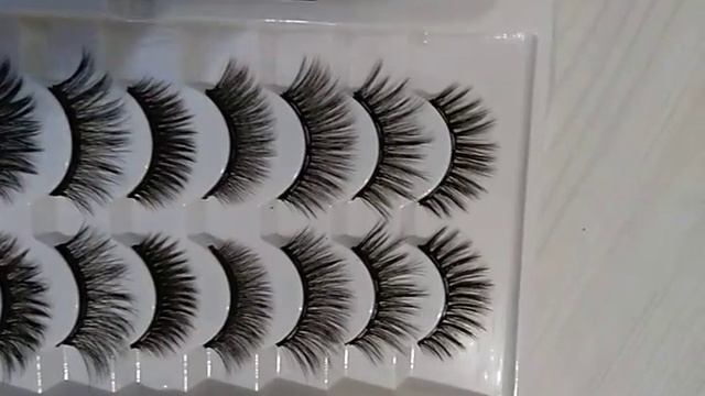 10 пар ресниц от 8 мм до 15 мм смотреть онлайн