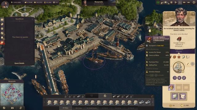 Anno 1800 Tourist Season The Iron Tower! New Monument - Part 3 | Let's play Anno 1800 Gameplay смотреть онлайн
