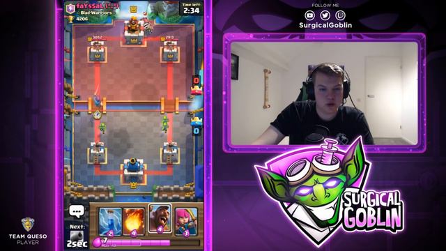 BEST LADDER HOG DECK! Free2Play Hog Cycle Deck LIVE Ladder Gameplay - Clash Royale смотреть онлайн