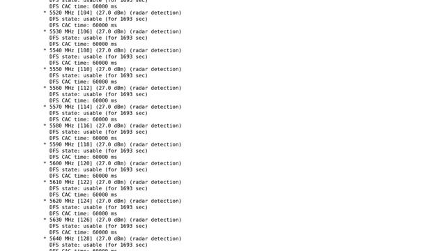 Understanding the output of the 'iw reg get' command смотреть онлайн