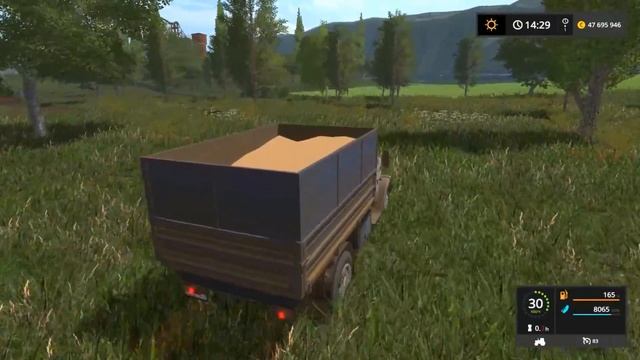 Farming Simulator 2017. КОЛХОЗ ИМ. МИЧУРИНА. Грузовик Зил-4331. смотреть онлайн