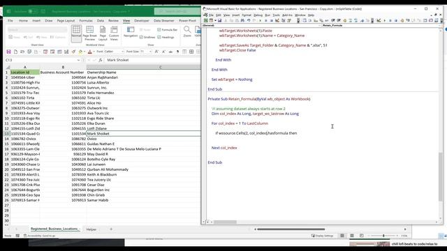 How To Split An Excel File Into Multiple Files Using VBA (Formula Retained) | Excel Automation смотреть онлайн