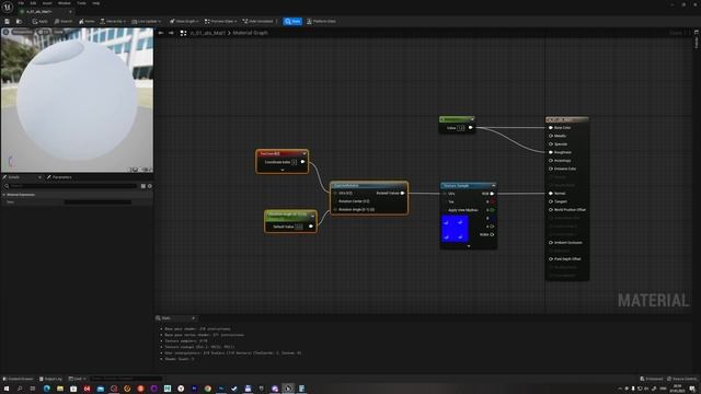 UE 5. Кручу-верчу. Вращение текстур. смотреть онлайн