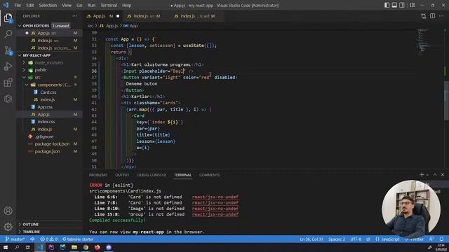 Ders 12 - UI Kit - Mantine смотреть онлайн