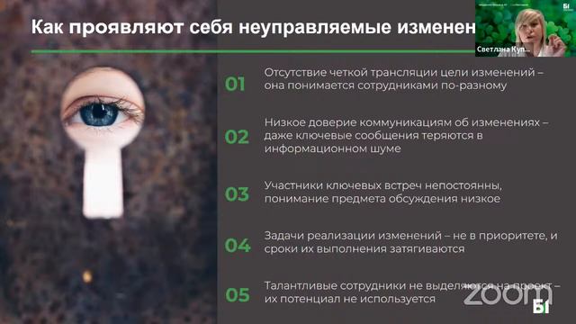 Вебинар "Как избежать сопротивления при внедрении изменений: 5 советов руководителям" от Академии Б смотреть онлайн