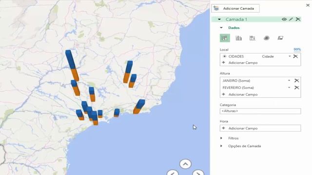 Crie INCRÍVEIS Mapas 3D no Excel смотреть онлайн