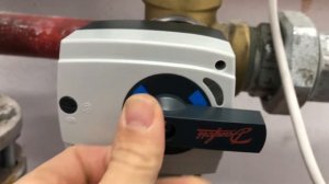 3 ходовой клапан с электроприводом Danfos, как установить серводвигатель на 3 ходовой клапан