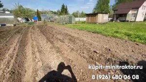 Двухрядная картофелесажалка Керланд в работе