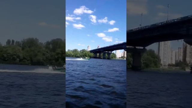 Рыбалка под мостом Патона смотреть онлайн