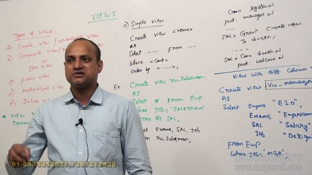 Oracle Views Part -2 by Dinesh смотреть онлайн