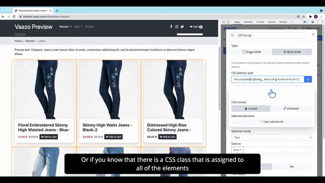 Scrape Data With Multi DOM Select смотреть онлайн