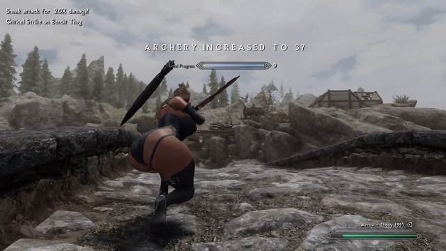 Skyrim SE Thicc Edition Random Gameplay Part 3 смотреть онлайн