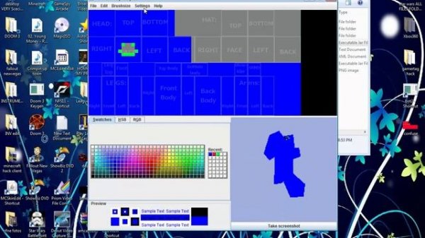 how to use Mc Skin edit for minecraft