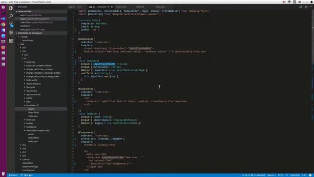 angular2 use template ref смотреть онлайн