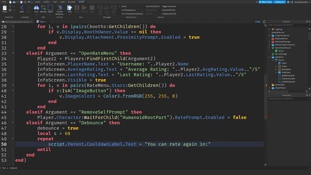 ROBLOX STUDIO | How to make a Rate my Avatar Game [Part 2/2] смотреть онлайн