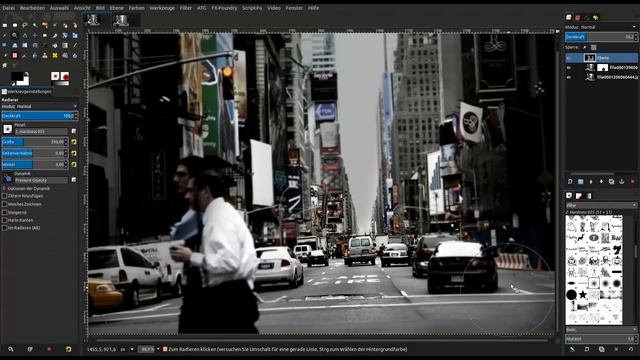 Gimp 2.8 Tutorial (deutsch) Foto wie im Hollywood Film смотреть онлайн
