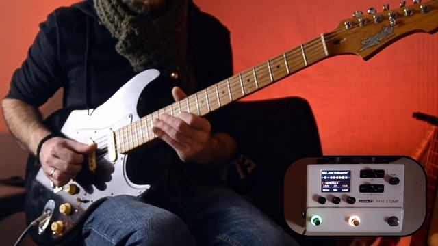 Clean Strat Tone Noodling | HX Stomp & JET Guitars JS300 смотреть онлайн