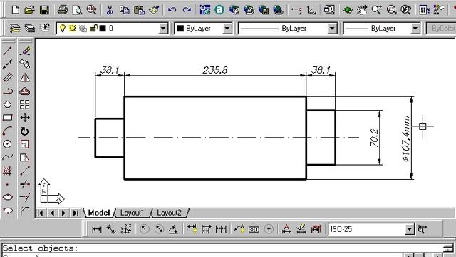 Autocad 18 - Comando Dimension Edit смотреть онлайн