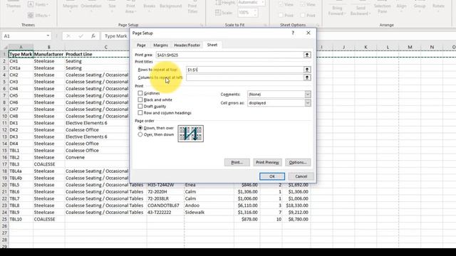 Microsoft Excel - Modify page setup 04 CC смотреть онлайн