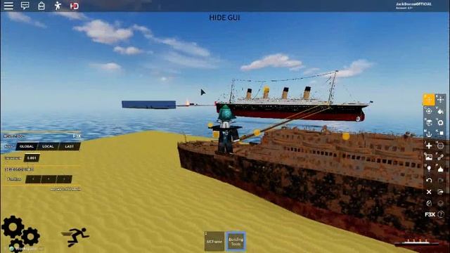 Tiny-Ships Sandbox (Titanic WRECK) Tutorial BOW смотреть онлайн
