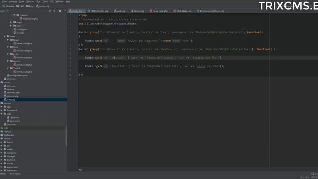 TrixCMS - Développement du Module FAQ : Route #2 смотреть онлайн
