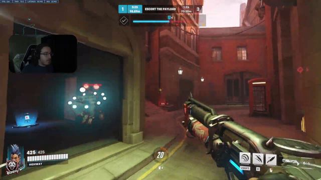STOMPING Kings Row on JUNKER QUEEN | Overwatch 2 смотреть онлайн