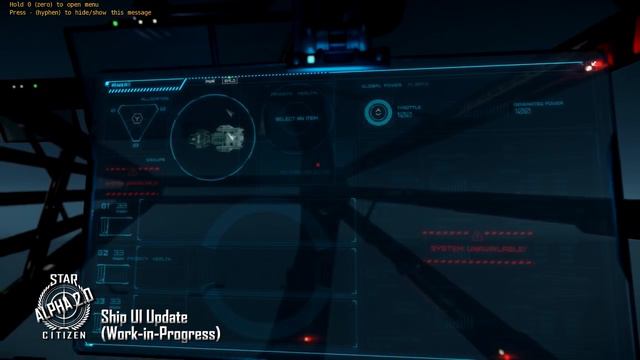Star Citizen: Ship UI Update [Alpha 2.0] смотреть онлайн