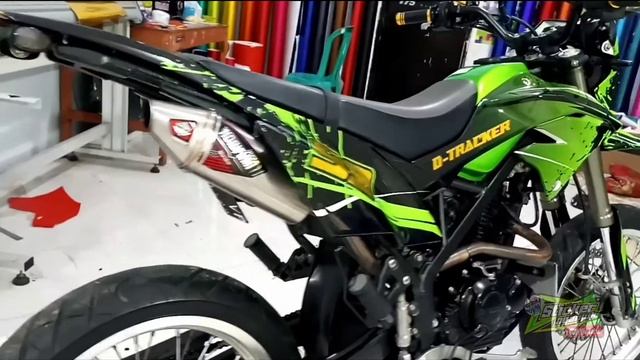 DECAL KLX D'TRACKER MODIFIKASI SUPERMOTO смотреть онлайн
