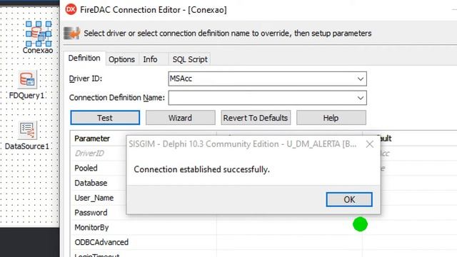 Delphi Conexão Access com Firedac смотреть онлайн