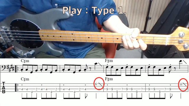 Bass Tutorial - One Way Ticket (Eruption) with Tab смотреть онлайн