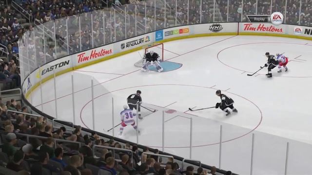 2014 Stanley Cup Final: Rangers vs Kings - Game 1 Sim (NHL 14) смотреть онлайн