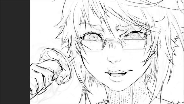 [Photoshop inking] - Headshot commission Kai смотреть онлайн