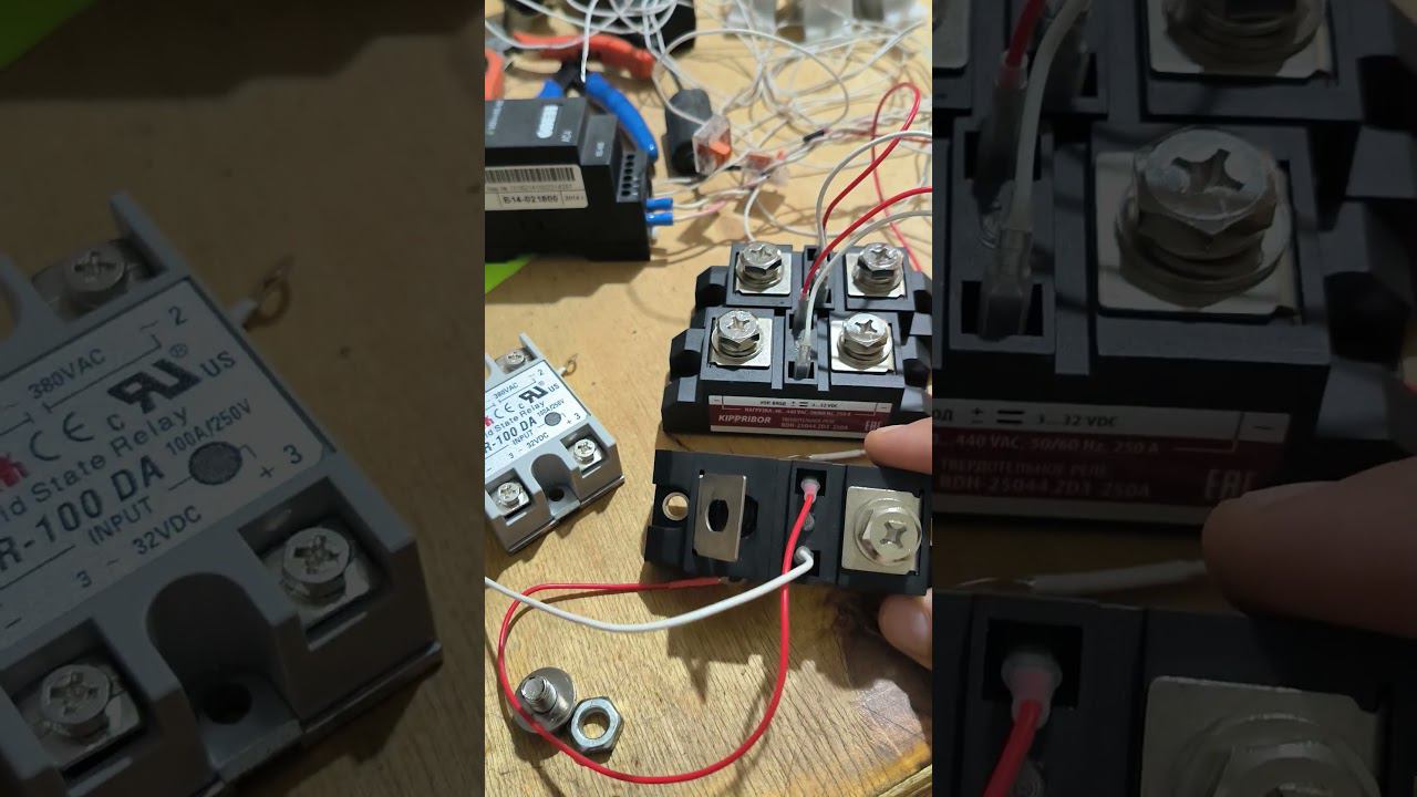 Твердотельные реле.  Нюанс при монтаже.