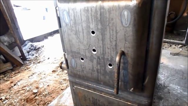 Простой котёл отопления своими руками для дома в 100 кв. м. (simple stove) смотреть онлайн